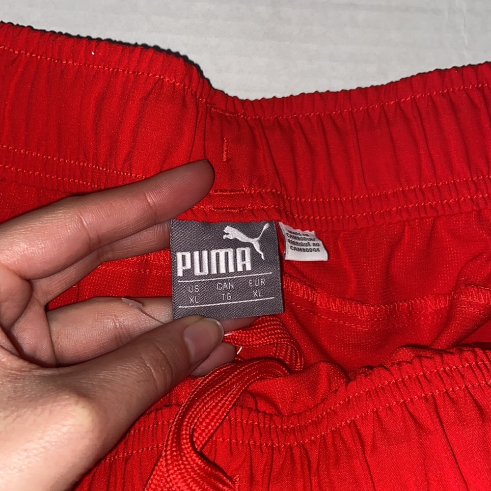Puma | Red Athletic Men’s Shorts Size XL - Picture 5 of 11